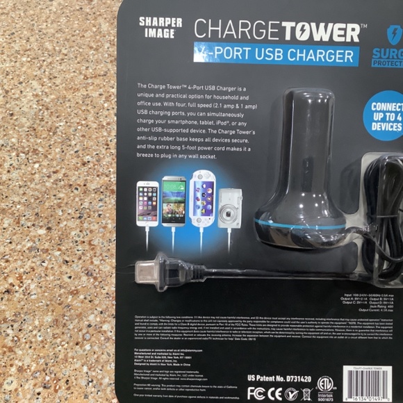 Phone Charger - 4 port USB Charger - Picture 2 of 2